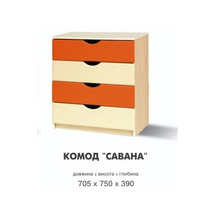 Саванна Комод Свит-мебель