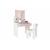 Модульные детскиеКотенок стол розовый со шкафом Фэнтези 2Д белый рамух Mebelsonskladmebeli.kz5